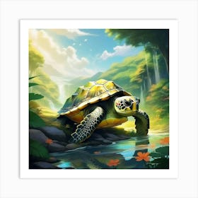 Turtle 5 Art Print