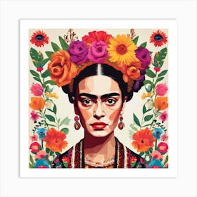 Frida Kahlo 51 Art Print