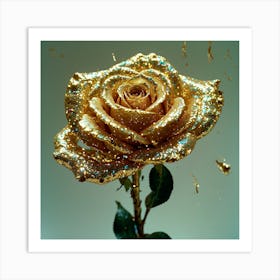 Aurum Petal Art Print