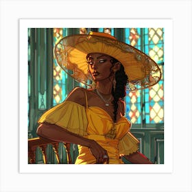 Church Lady 2 Art Print