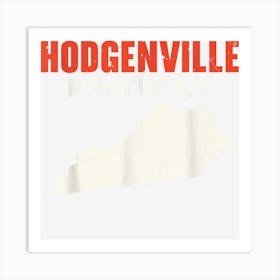 Hodgenville Kentucky Usa State America Travel Kentuckian Art Print