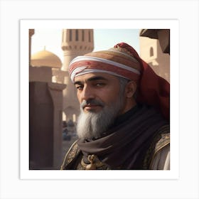 Egyptian King Art Print