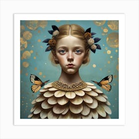 'Flutter' Art Print