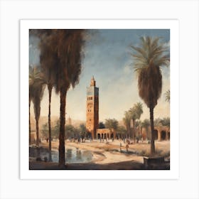 Kouroubia de Marrakech Art Print