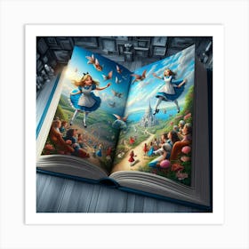 Alice In Wonderland 12 Art Print