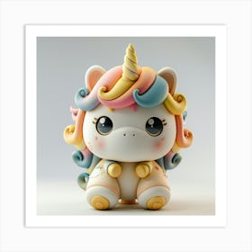 Unicorn Toy 16 Art Print