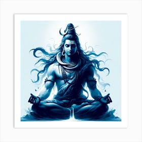 Lord Shiva 17 Art Print