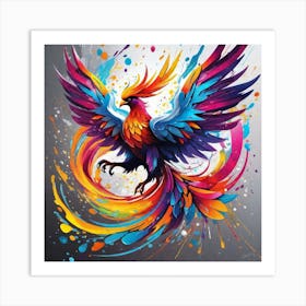 Phoenix Painting 2 Art Print