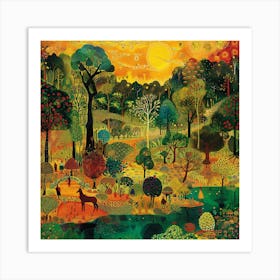 Forest 7 Art Print