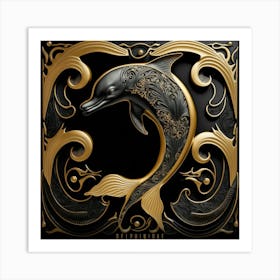 Dolphin Art Print