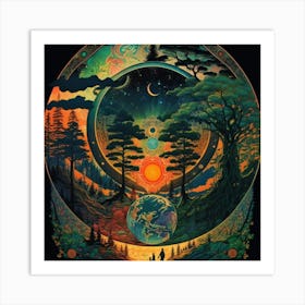 Circle Of Life Art Print