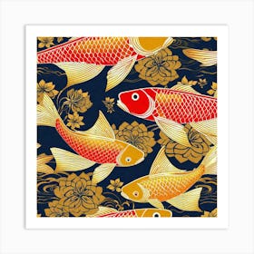 Koi Fish 6 Art Print