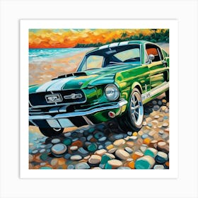 Ford Mustang 6 Art Print
