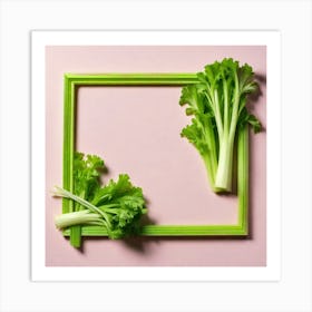 Frame Of Celery 5 Art Print