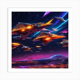 Race for the Future Art Print