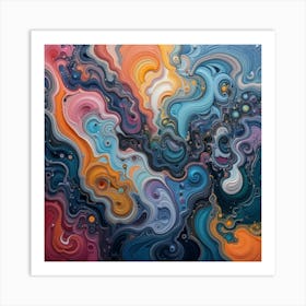 Abstract Painting 79 Art Print