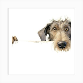 Irish Wolfhound 2 Art Print