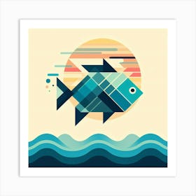 Fish In The Sea 4 Art Print