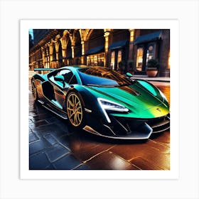 Mclaren P1 121 Art Print