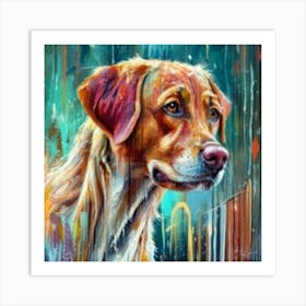 Golden Retriever Art Print