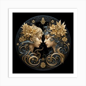 Gemini Art Print