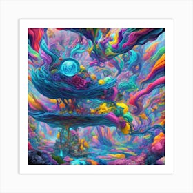 Surreal Dreamscape 2 Art Print