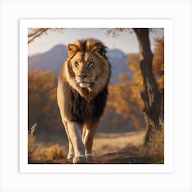 Lion Art Print