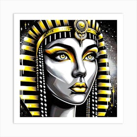 Cleopatra Portrait Artwork 74 Art Print