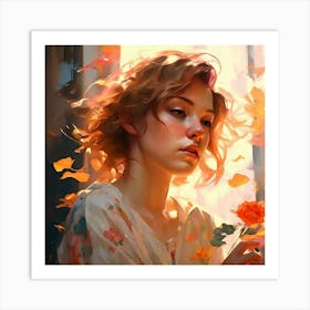 Figurative Art Characterized By Its Representation Of The Human Form Art Print