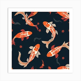 Koi Fish 107 Art Print