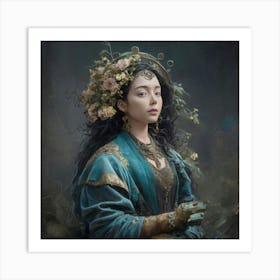 Chinese Woman Art Print