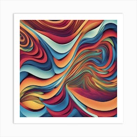 Abstract Painting Art Print