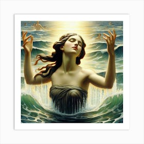 Mermaid 5 Art Print