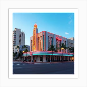 Hollywood Theatre Art Print