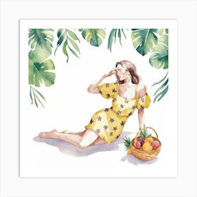 Tropical Tranquility Art Print