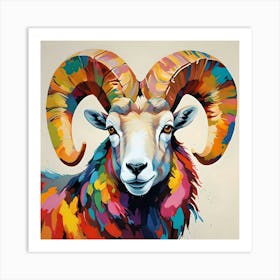 BIG HORN SHEEP Art Print