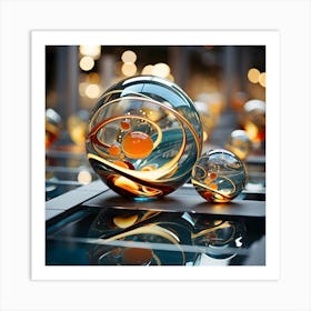 Spheres Art Print