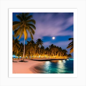 Maldives III Art Print