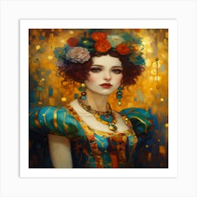 Lady Of The Ball Art Print