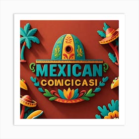 Mexican Concisa Art Print