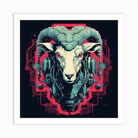 Ram Power Art Print