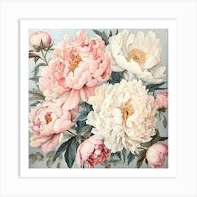 Peonies 8 Art Print