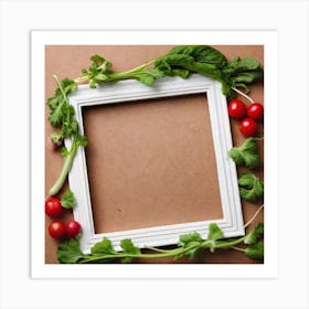 Frame Of Vegetables 11 Art Print