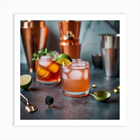 Cocktail Art Print