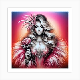 Gipsy Girl Art Print