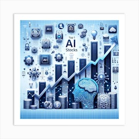 Ai Stocks Concept Art Print