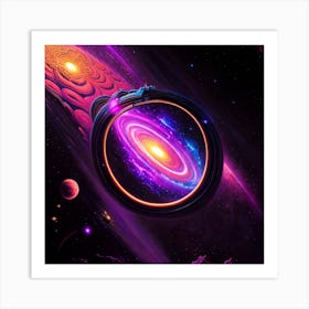 Galaxy Art Print