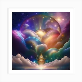 Dreaming Of A Rainbow Art Print