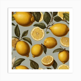 Default Default Vintage Lemons For Defferent Seasons Aestethic 0 Art Print