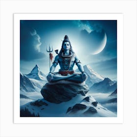 Lord Shiva 2 Art Print